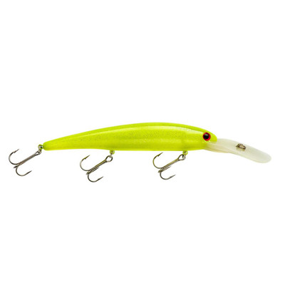 Bandit Walleye Deep Diver Glo Chartreuse-Sparkle