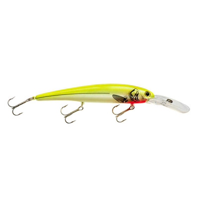 Bandit Walleye Deep Diver Pearl-Chartreuse Back