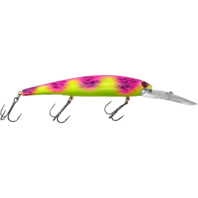 Bandit Walleye Deep Diver JT Custom Color - Neon Man