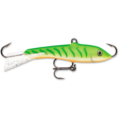 Rapala Jigging Rap Green Tiger UV