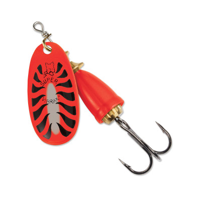 Blue Fox Classic Vibrax Spinner Red Tiger