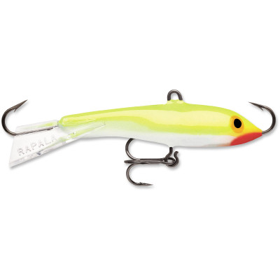 Rapala Jigging Rap Silver Fluorescent Chart