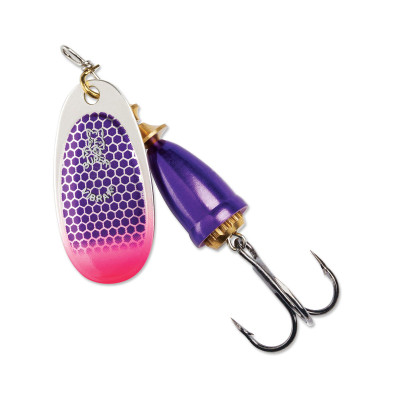 Blue Fox Classic Vibrax Spinner Purple Scale Pink Tip UV