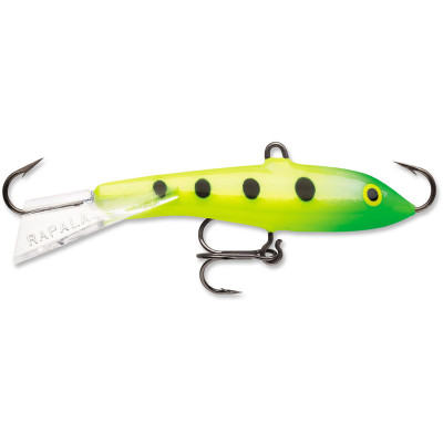 Rapala Jigging Rap Glow Slimy Lime