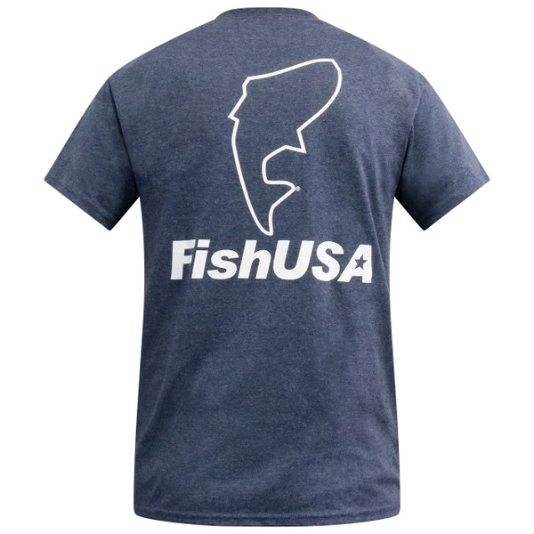 FishUSA StormRunner T-Shirt back with FishUSA logo