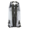 FishUSA Premium Waterproof Dry Bag back with the two included backpack straps attached