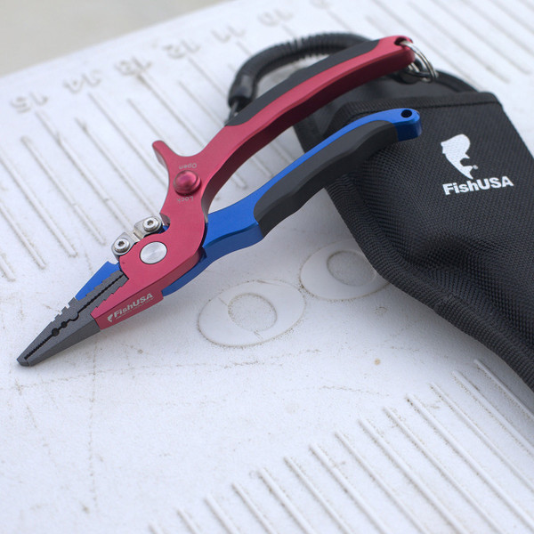 FishUSA Ultimate Aluminum Fishing Pliers in Use