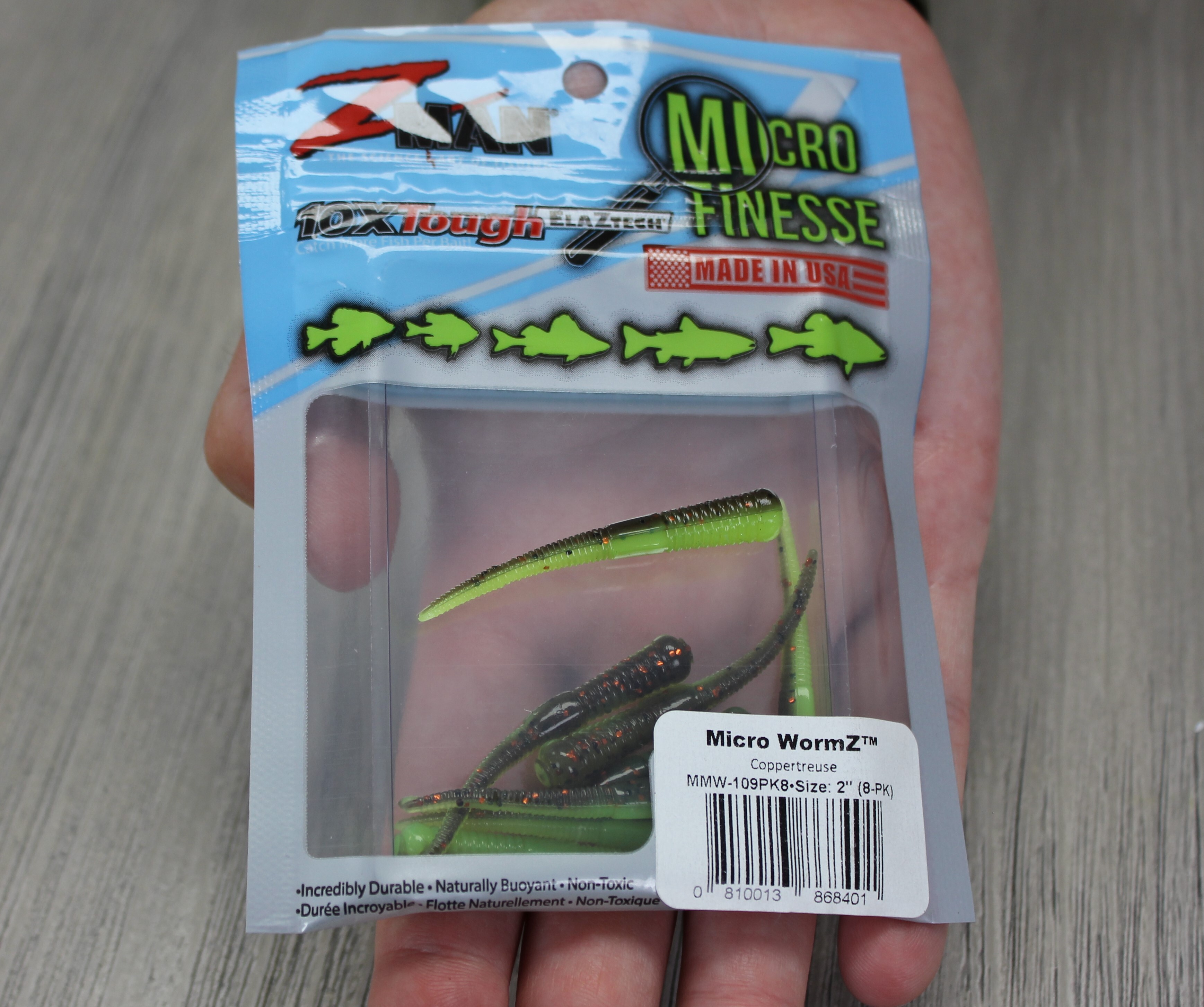 Z-Man Micro Finesse WormZ - ICAST 2024 Release