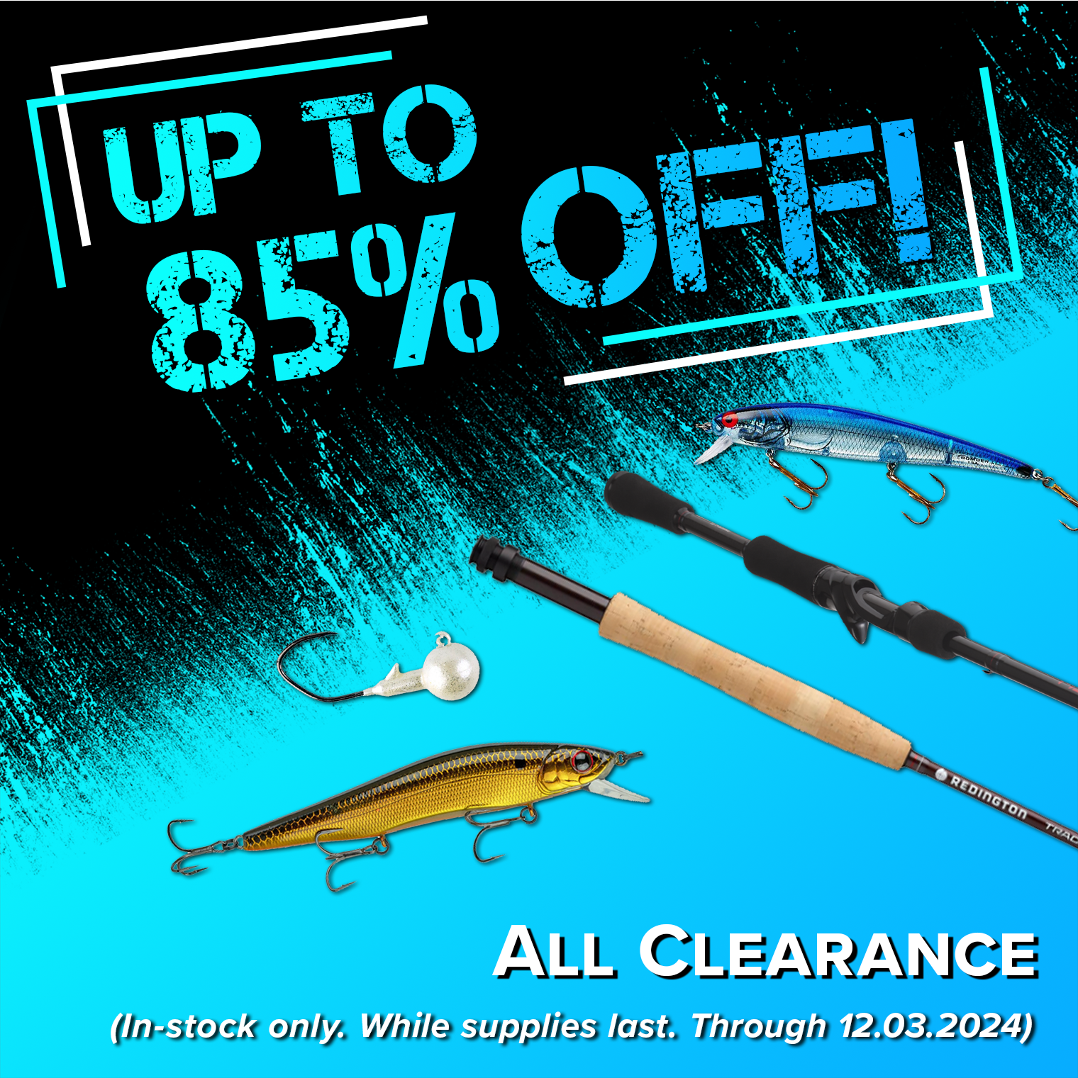 85% Off! All Clearance (While supplies last. In-stock only.)