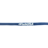 FishUSA Spinning Rod Protection Sleeve unrolled showing FishUSA logo