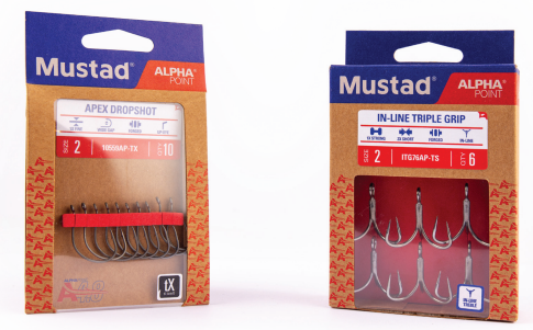 Mustad Alpha Point Hooks Pack